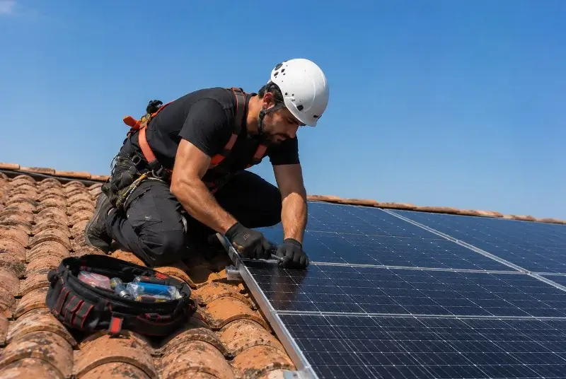 Maintenance et monitoring de panneaux solaires à Beauvois-en-Cambrésis
